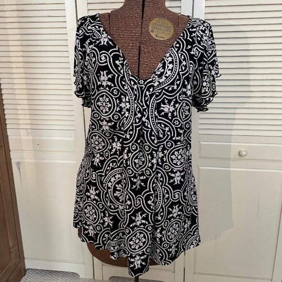 Carole Little Blouse Women's L - Picture 1 of 7